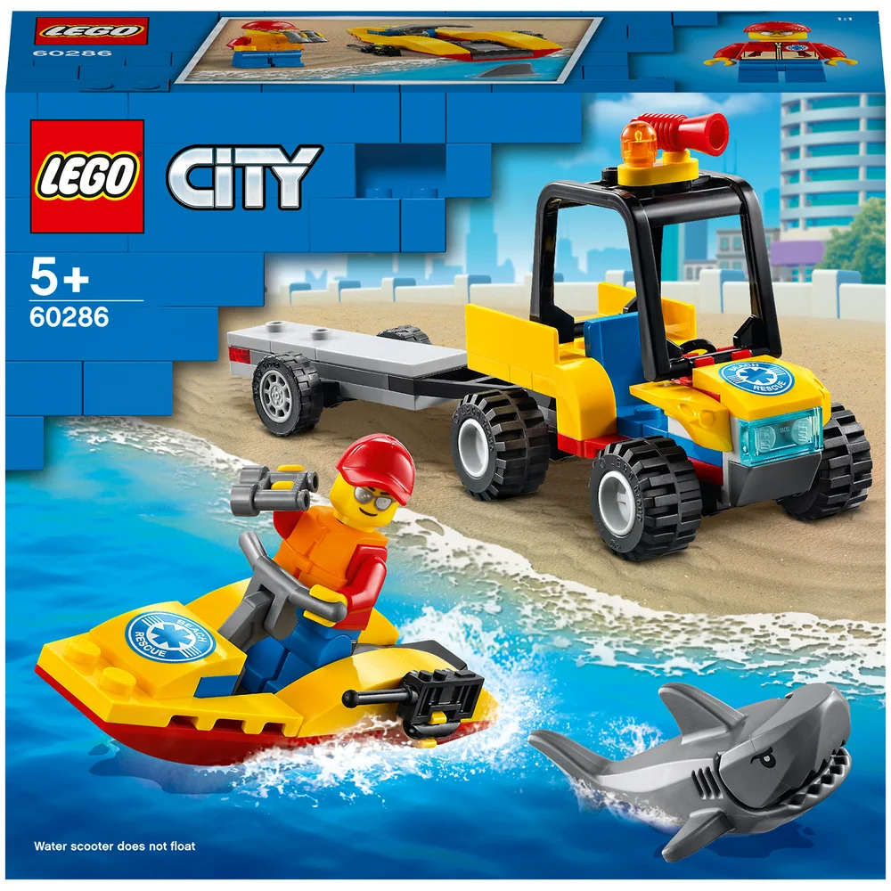 LEGO City: Grote Voertuigen Strand Redding ATV Speelgoed (60286) Afbeelding 1