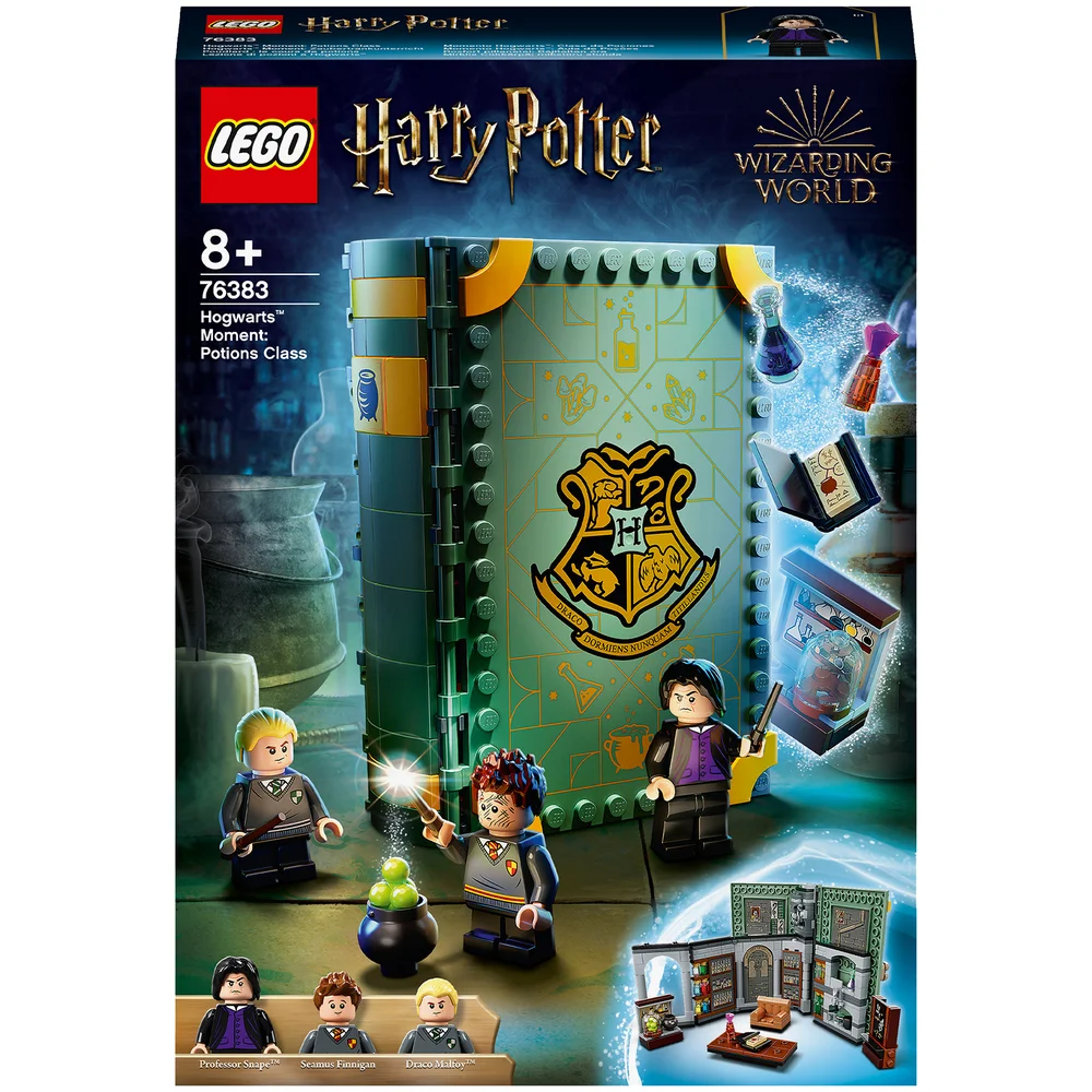 LEGO 76383 Harry Potter Zweinstein Moment: Toverdrankenles, Speelgoedboek, Reiskoffer, Reisspeelgoed Cadeau-Idee Afbeelding 1