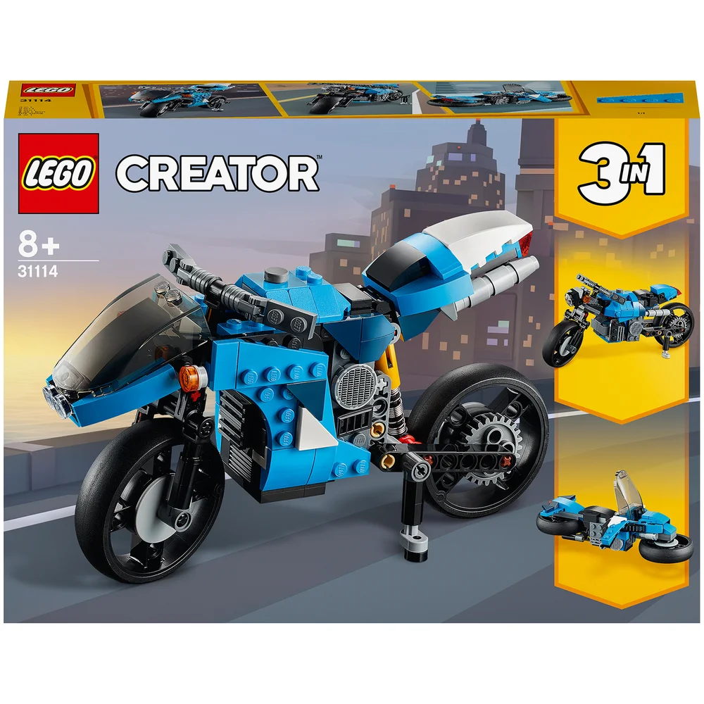 LEGO Creator: 3 in 1 Superbike Bouwset (31114) Afbeelding 1