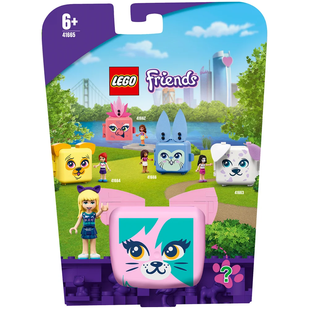LEGO Vrienden: Stephanie's Cat Cube Playset (41665) Afbeelding 1