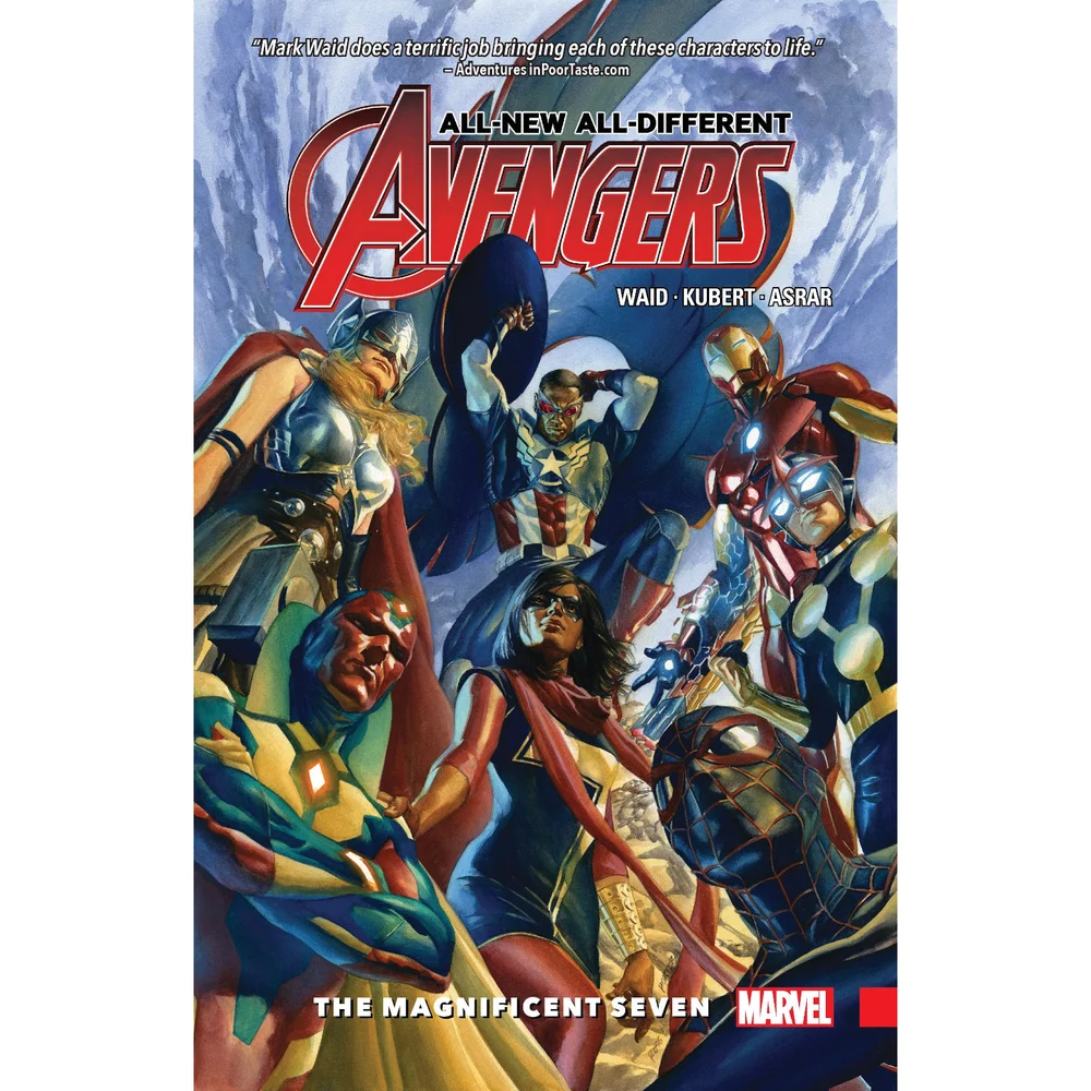 Marvel Nieuwe Allemaal Anders Avengers 01: Magnificent Seven Stripboek Paperback Afbeelding 1