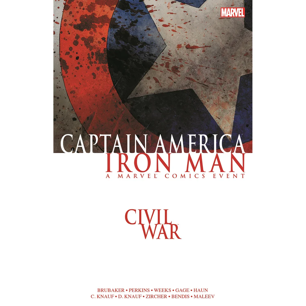 Marvel Burgeroorlog: Captain America/Iron Man Stripboek Paperback Afbeelding 1