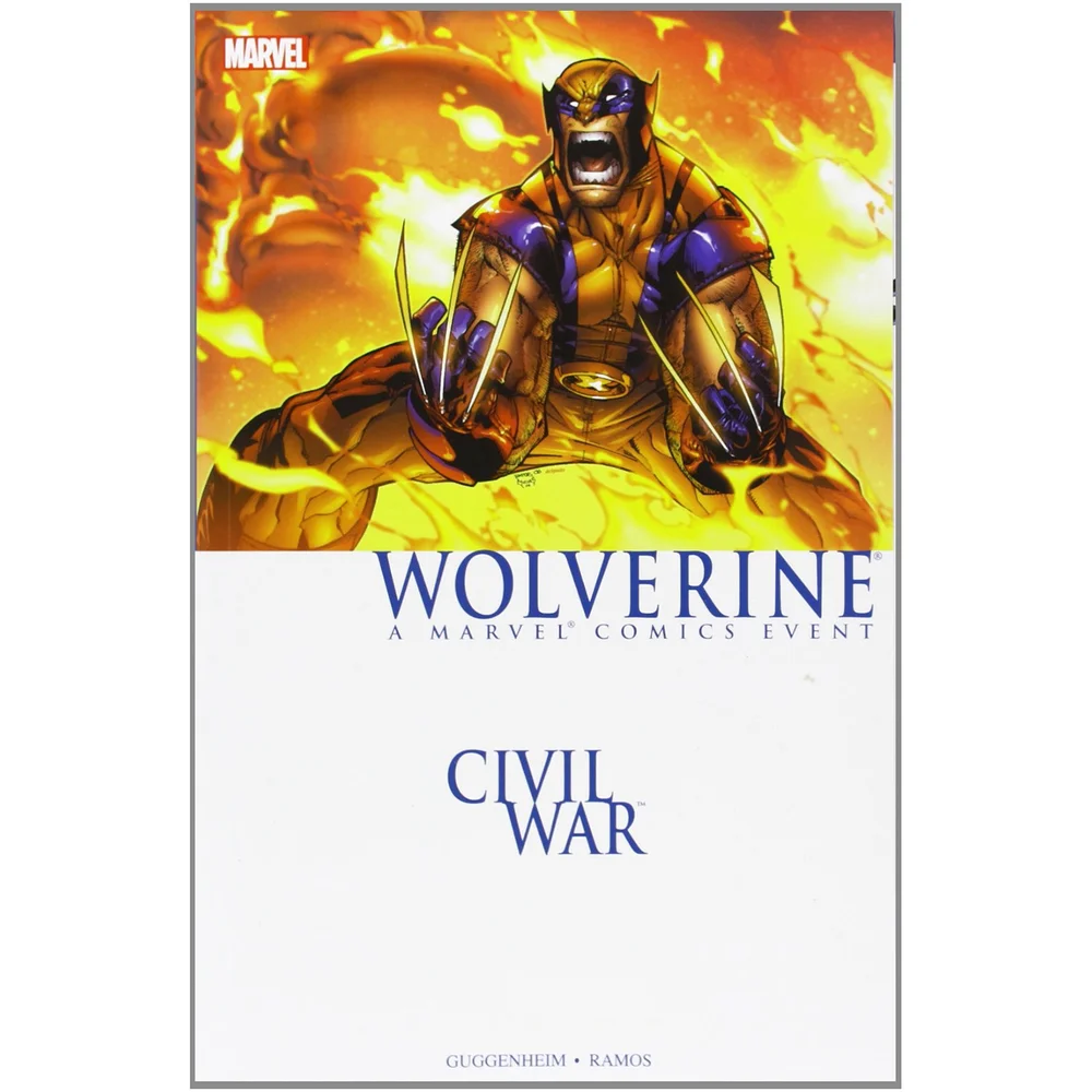 Marvel Burgeroorlog: Wolverine Stripboek Paperback Afbeelding 1
