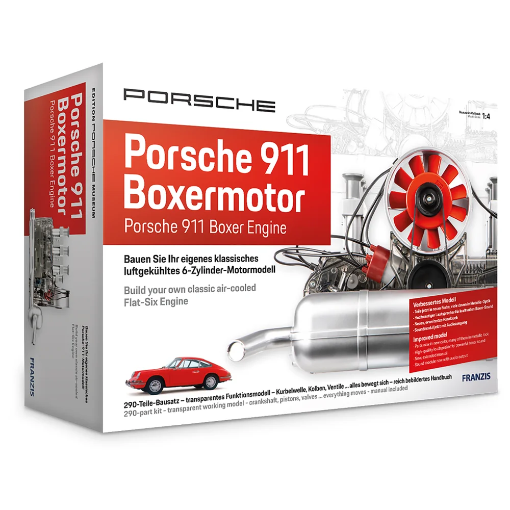 Franzis Officiële Porsche 911 Boxer Motor Afbeelding 1