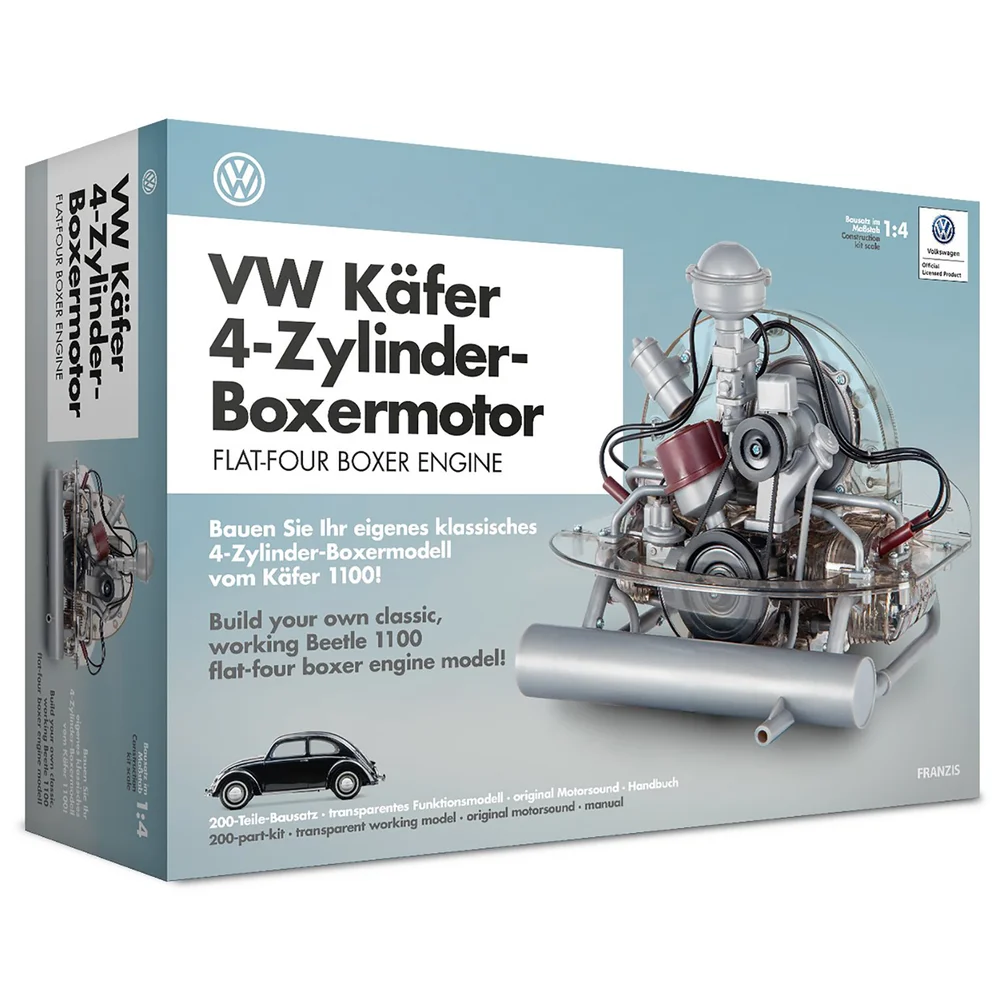 Franzis Officiële VW Kever Flat-Four Boxer Motor Kit Afbeelding 1
