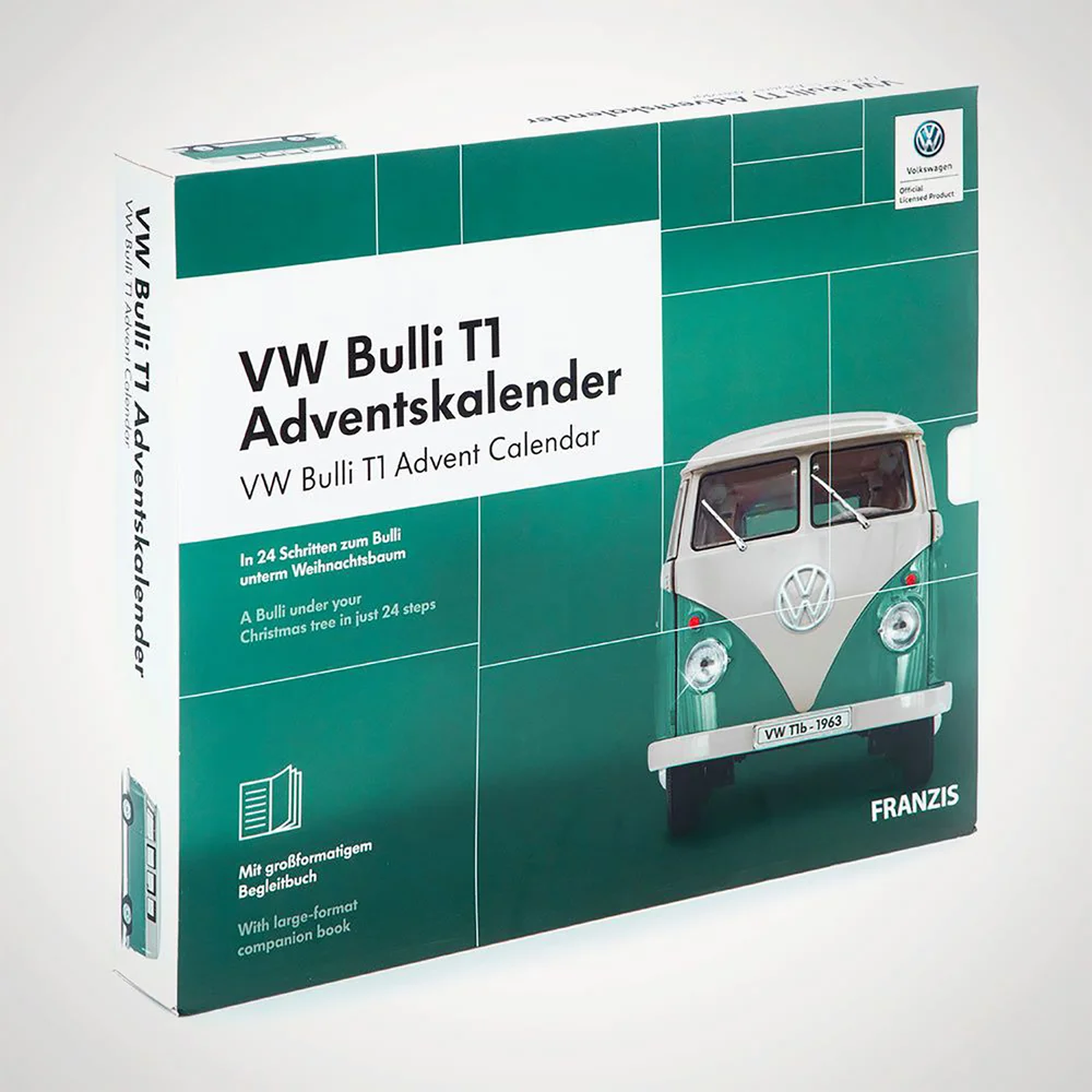 Franzis Officiële Bulli VW Adventskalender Afbeelding 1