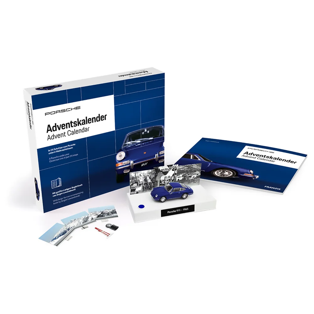 Franzis Officiële Porsche 911 Advent Kalender Afbeelding 1