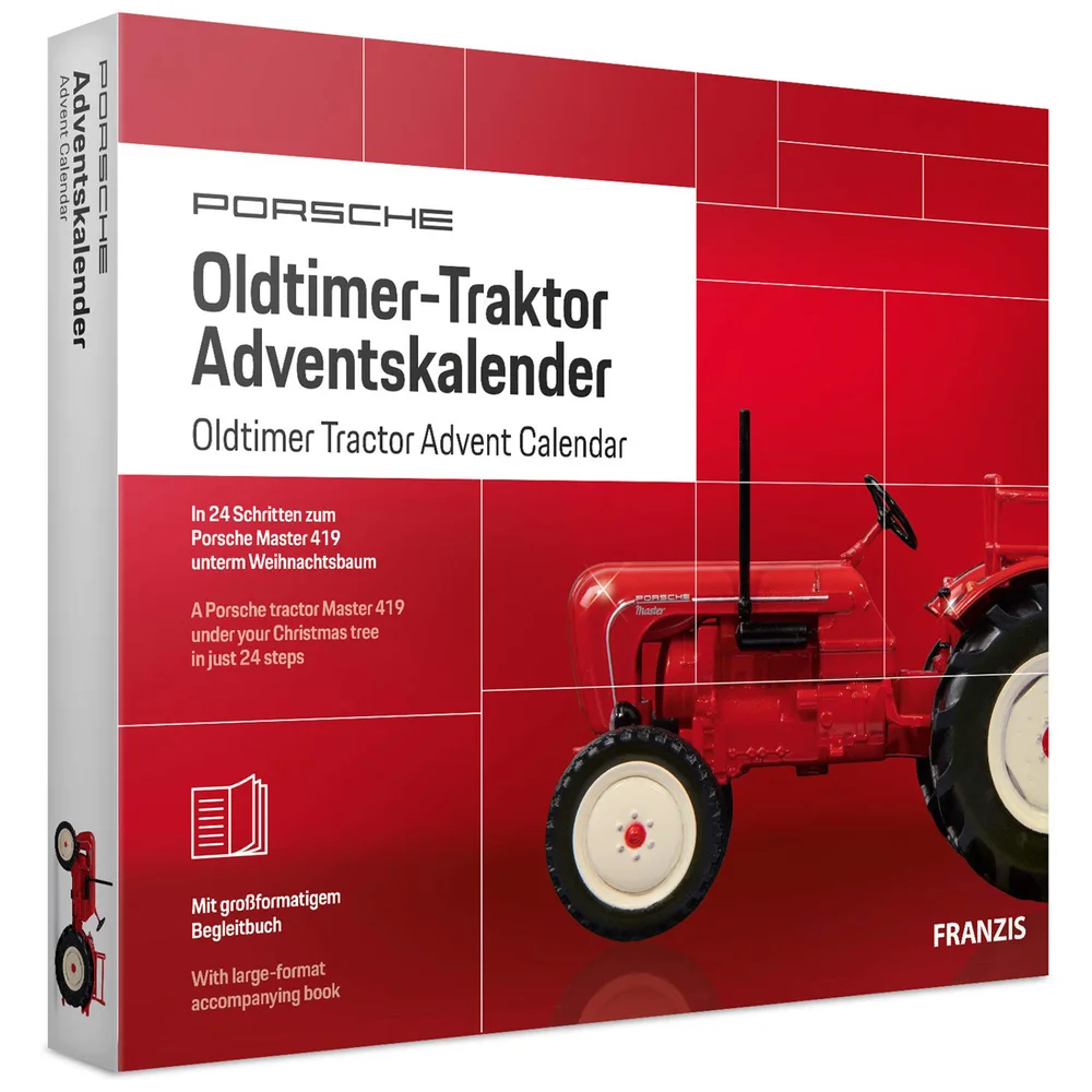 Franzis Officiële Porsche Trekker Advent Kalender Afbeelding 1