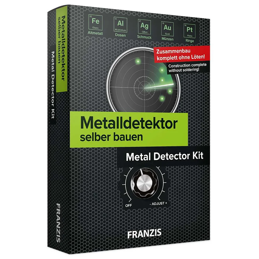 Franzis Metaaldetector Kit (Niet solderen) Afbeelding 1