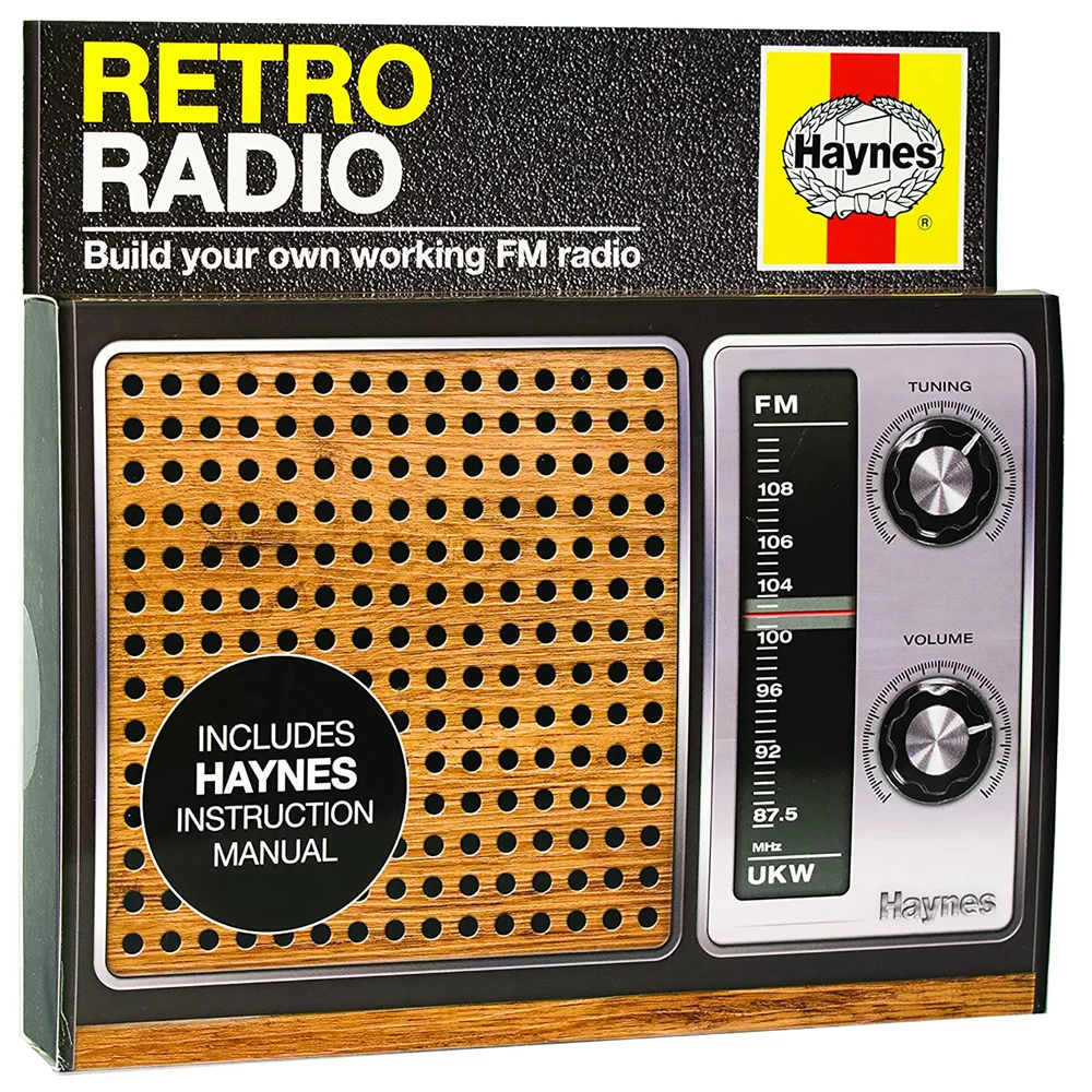 Franzis Haynes FM Retro Radio (Niet Solderen) Afbeelding 1
