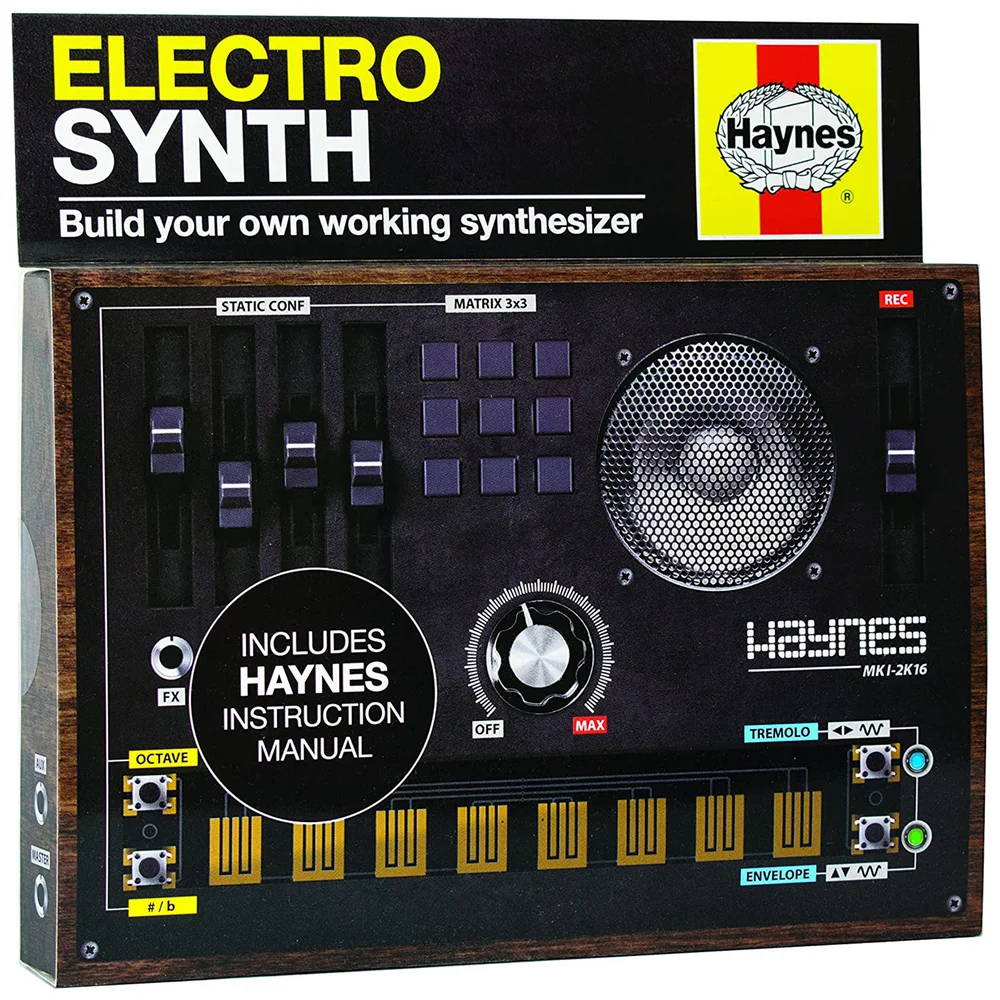Franzis Haynes Bouw Je Eigen Electro Synth Kit Afbeelding 1