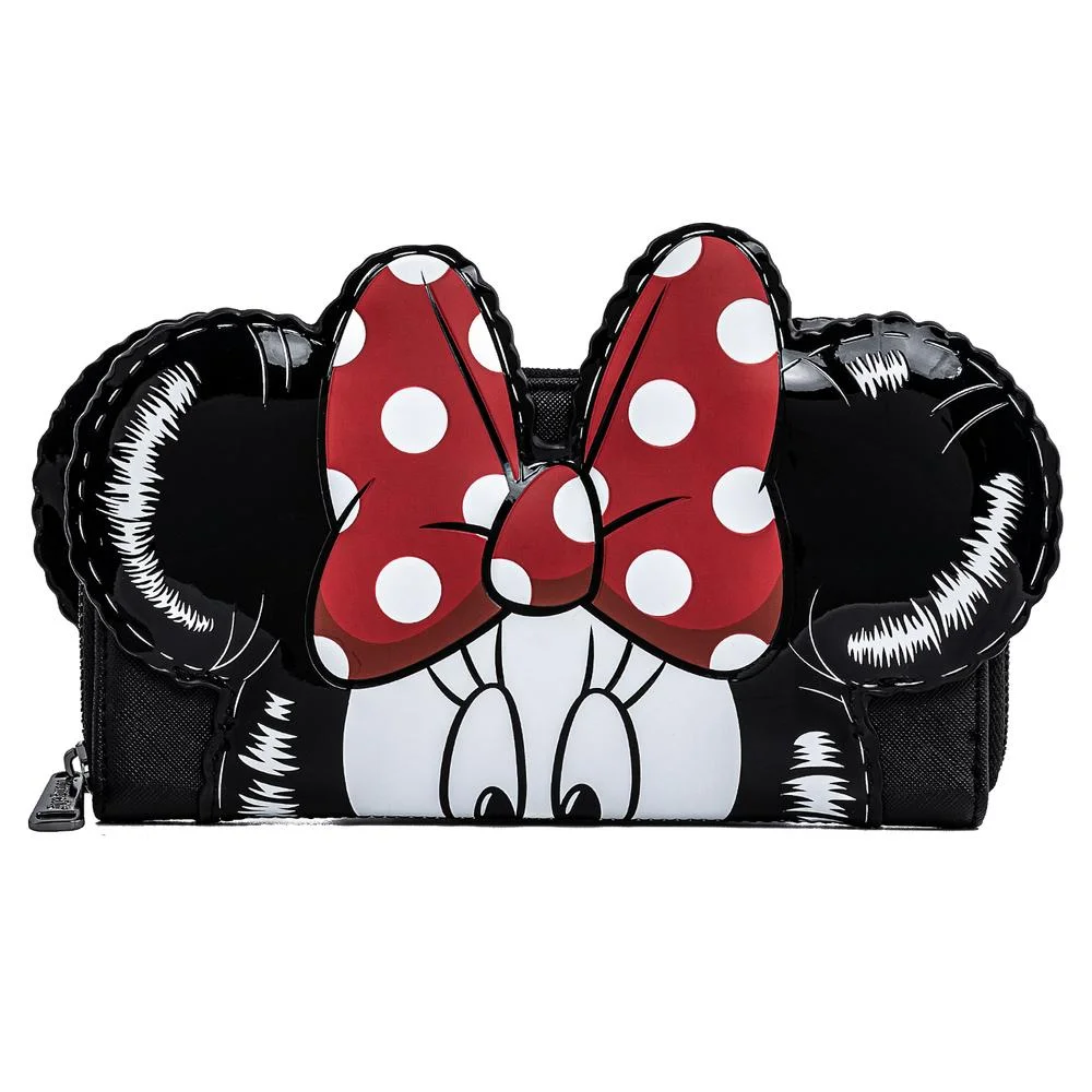 Loungefly Disney Mickey and Minnie Balloons Cosplay Zip Around Wallet Afbeelding 1