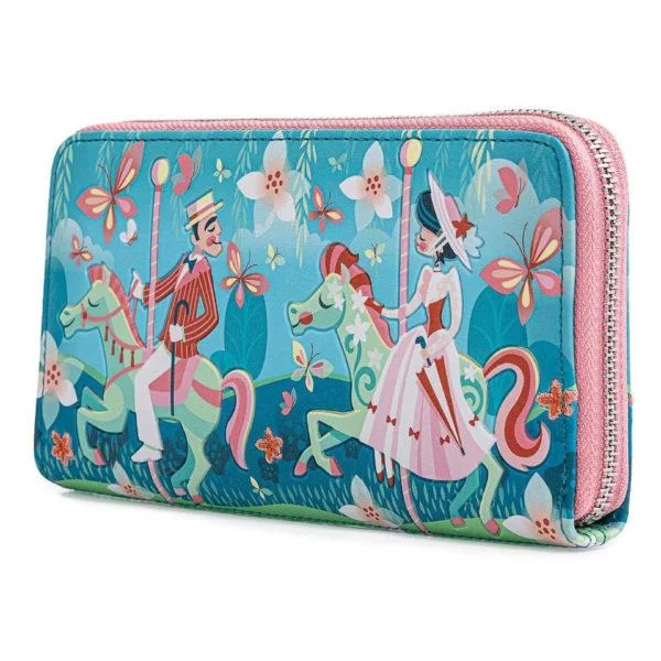 Loungefly Disney Mary Poppins Jolly Holiday Zip Around Wallet Afbeelding 1