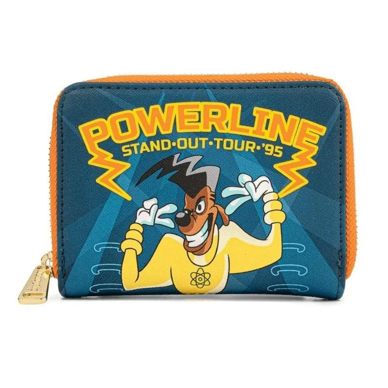 Loungefly Disney Goofy Movie Powerline All Access Pass Zip Around Wallet Afbeelding 1