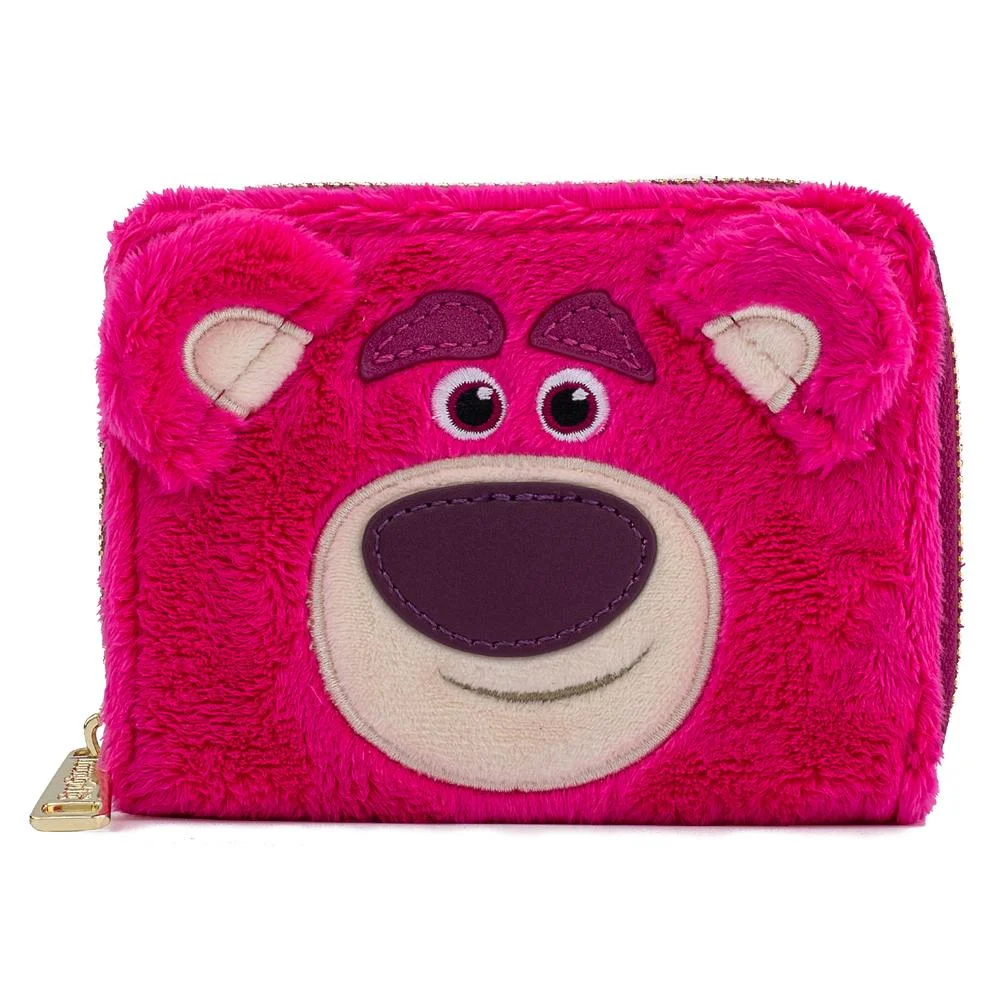 Loungefly Pixar Lotso Cosplay Sherpa Zip Around Wallet Afbeelding 1