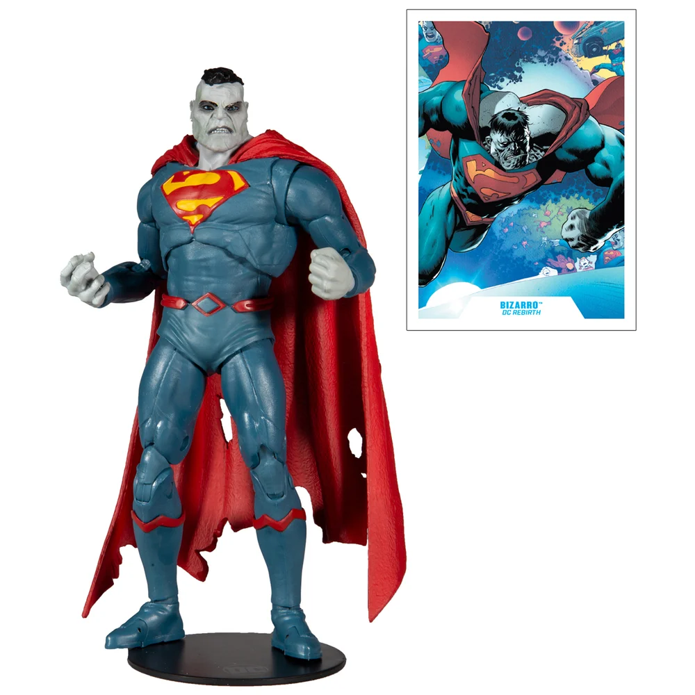 McFarlane DC Multiverse 18 cm Superman Bizarro Actiefiguur Afbeelding 1