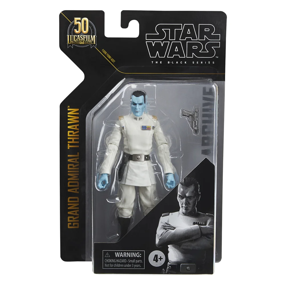 Hasbro Star Wars The Black Series Archive Grand Admiral Thrawn Actiefiguur Afbeelding 1