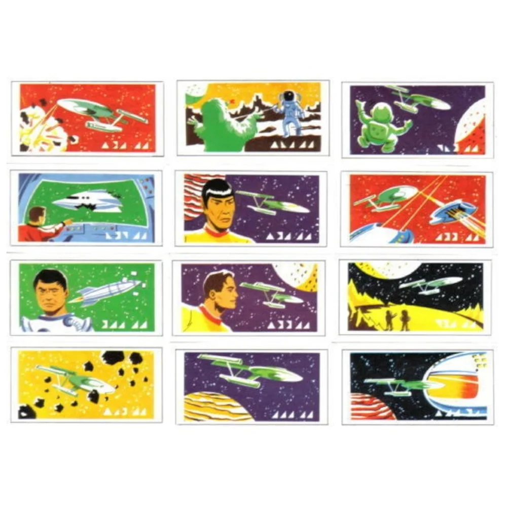 Star Trek Original Series Vintage Primrose Stamp Sets 1971 Afbeelding 1