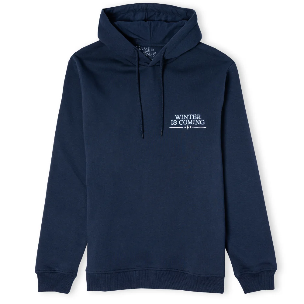 Game of Thrones Winter Is Coming Unisex Hoodie - Blauw - S Afbeelding 1