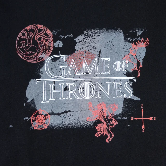 Game of Thrones Unisex Long Sleeve T-Shirt - Zwart