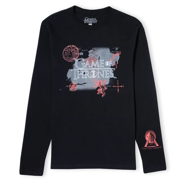 Game of Thrones Unisex Long Sleeve T-Shirt - Zwart