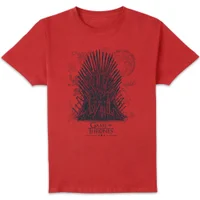 Game of Thrones The Iron Throne Men's T-Shirt - Rood