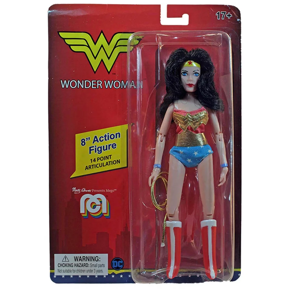 Mego 8 Inch DC Comics Wonder Woman Action Figure Afbeelding 1