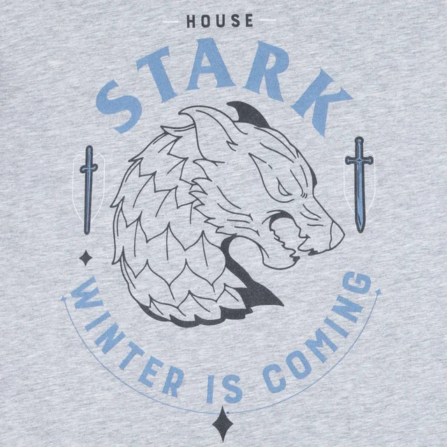 Game of Thrones House Stark Women's T-Shirt - Grijs