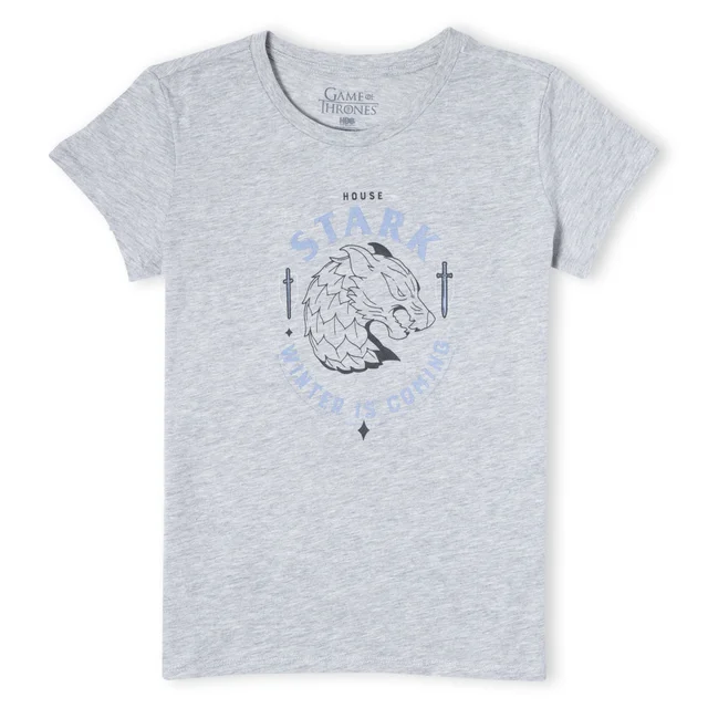 Game of Thrones House Stark Women's T-Shirt - Grijs