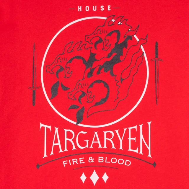 Game of Thrones House Targaryen Women's T-Shirt - Rood