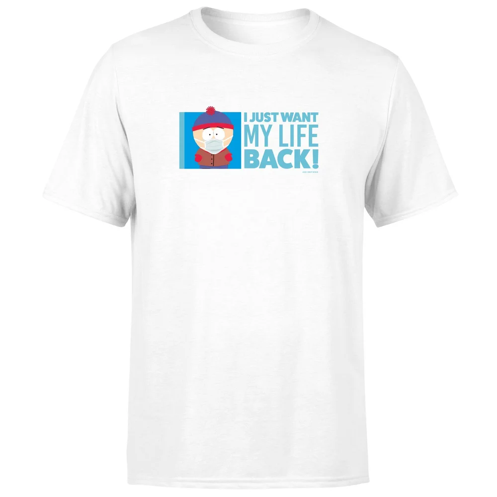 South Park I Just Want My Life Back Men's T-Shirt - White - S Afbeelding 1