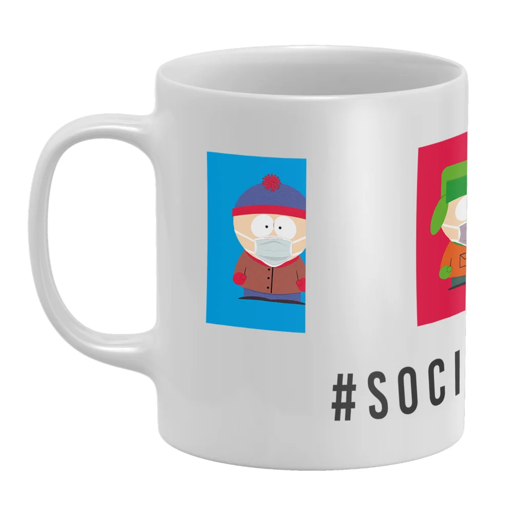 South Park Social Distancing Mug Afbeelding 1