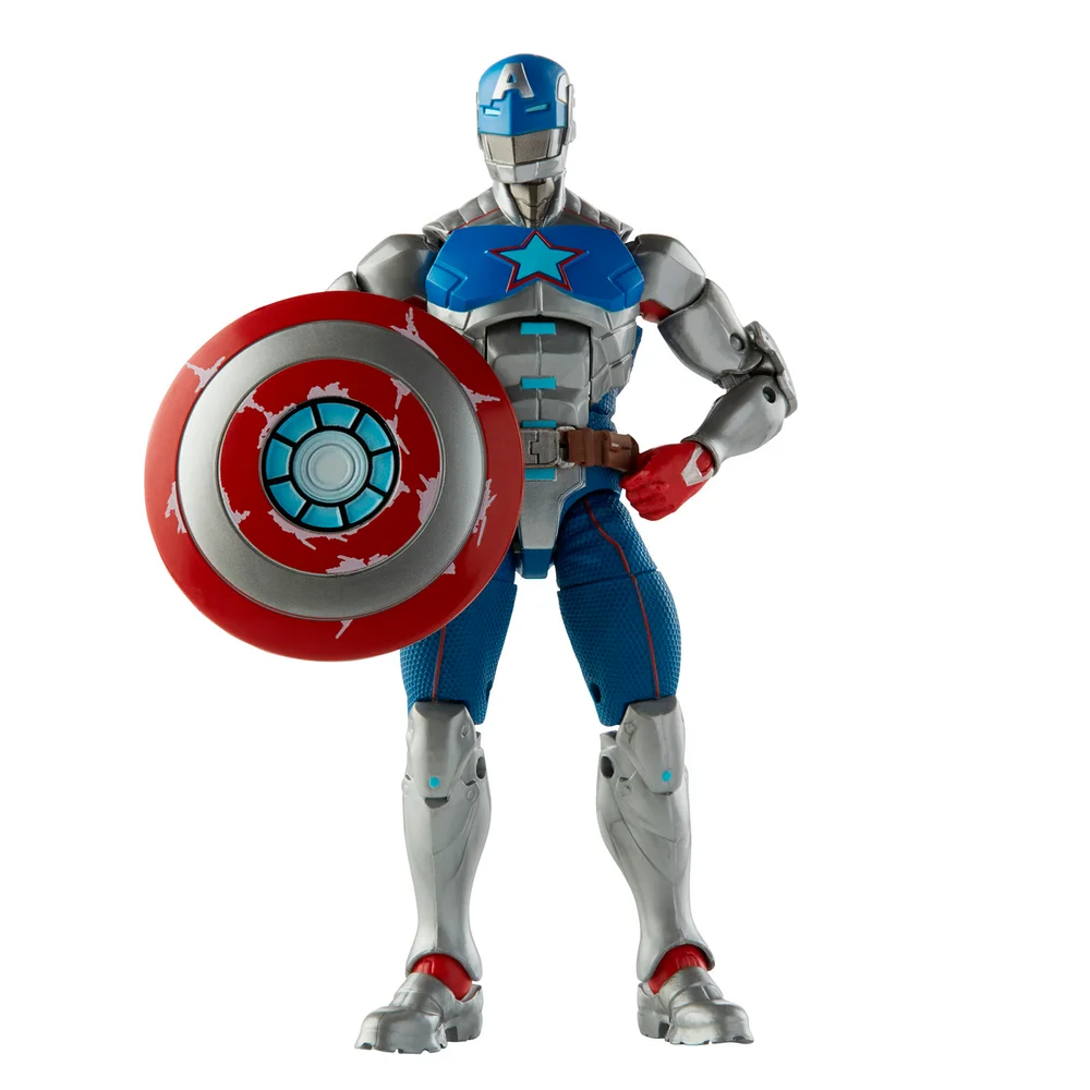 Hasbro Marvel Legends Series 15 cm Burger Krijger met Schild Actiefiguur Afbeelding 1