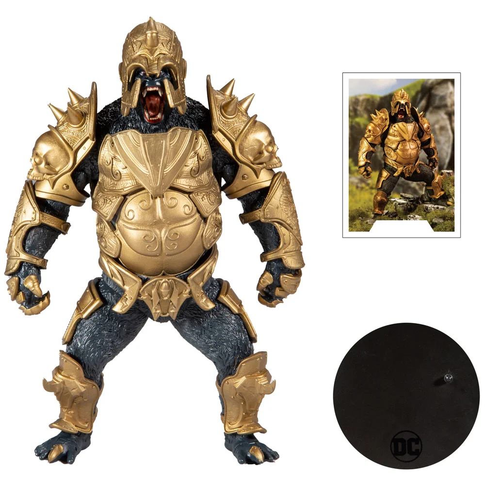 McFarlane DC Gaming 18 cm Figuren Wv3 - Gorilla Grod Actiefiguur Afbeelding 1