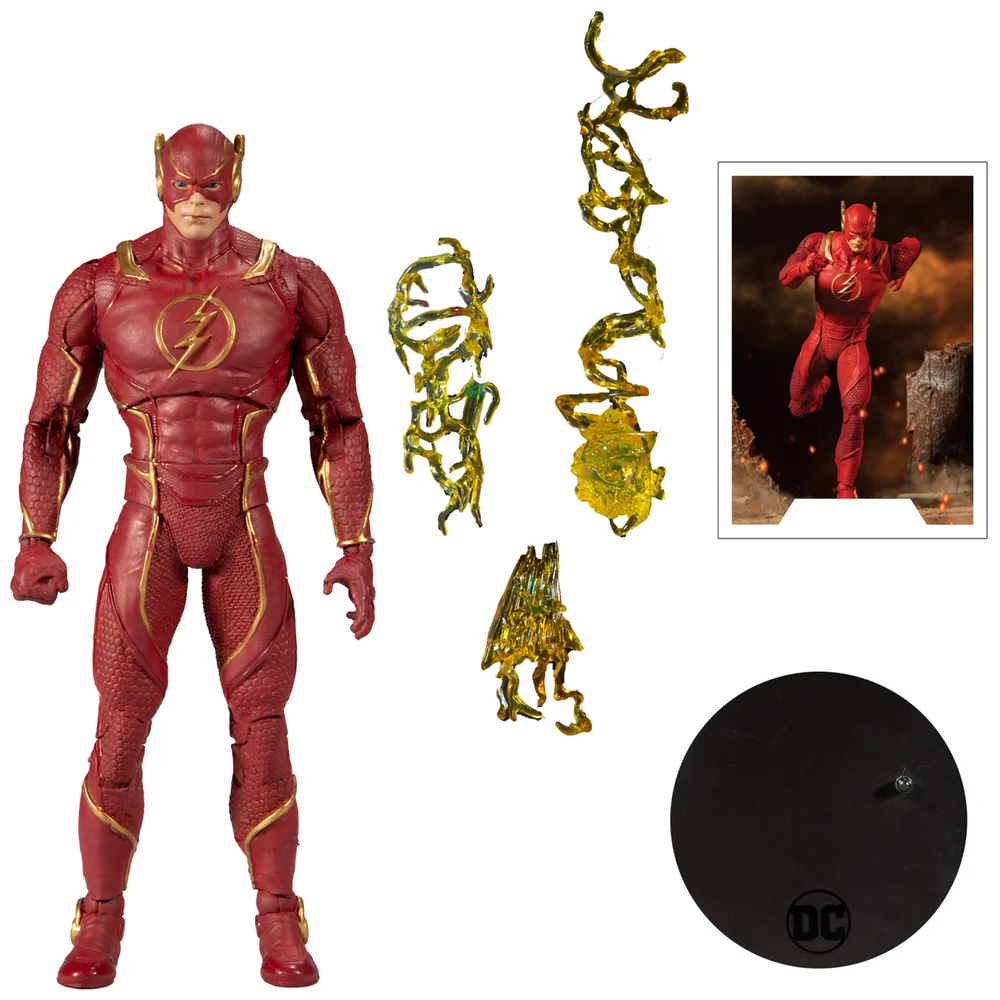 McFarlane DC Gaming 18 cm Figuren Wv3 - Flash Actiefiguur Afbeelding 1