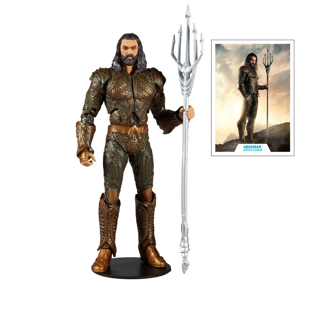 McFarlane DC Justice League Movie 18 cm Figuren - Aquaman Actiefiguur Afbeelding 1