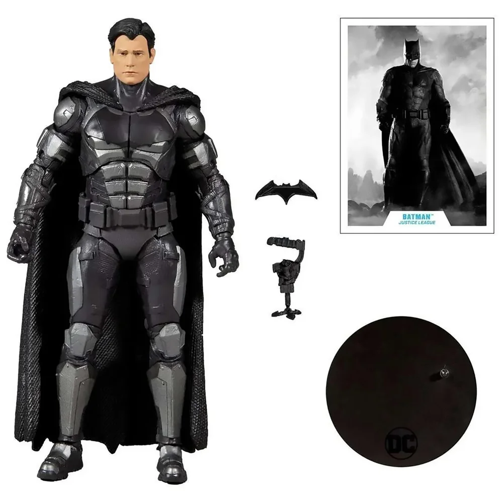 McFarlane Toys DC Justice League Movie 18 cm Figuren - Batman (Bruce Wayne) Actiefiguur Afbeelding 1