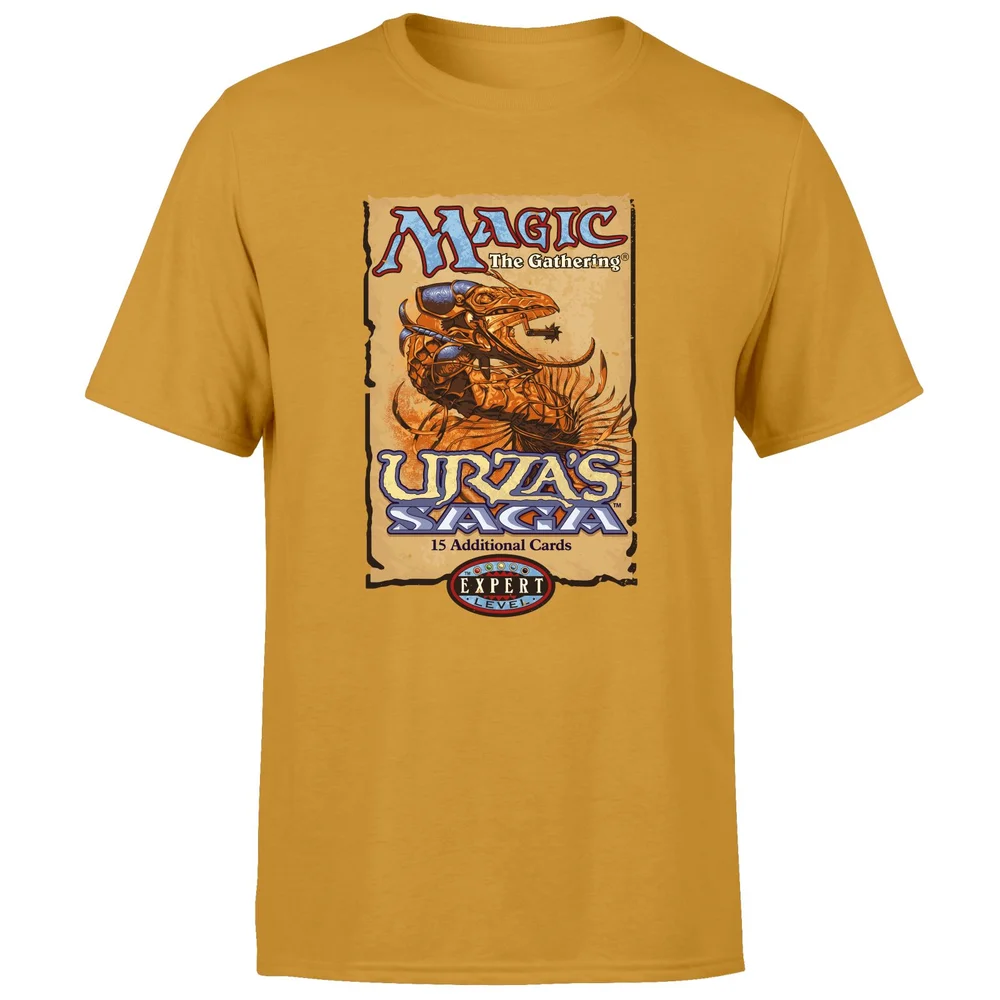 Magic the Gathering Urza's Saga Unisex T-Shirt - Mosterd Geel - L Afbeelding 1