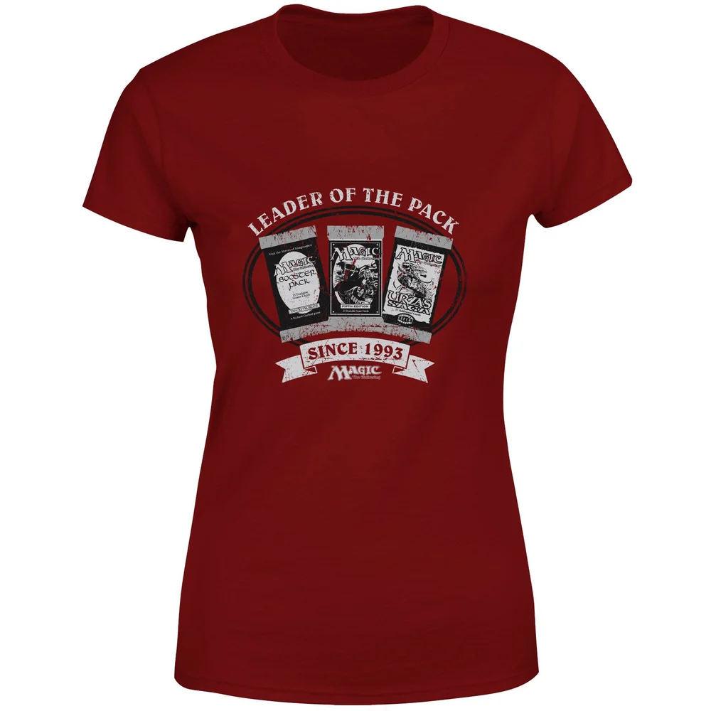 Magic the Gathering Leader Of The Pack Women's T-Shirt - Bordeaux - XS Afbeelding 1