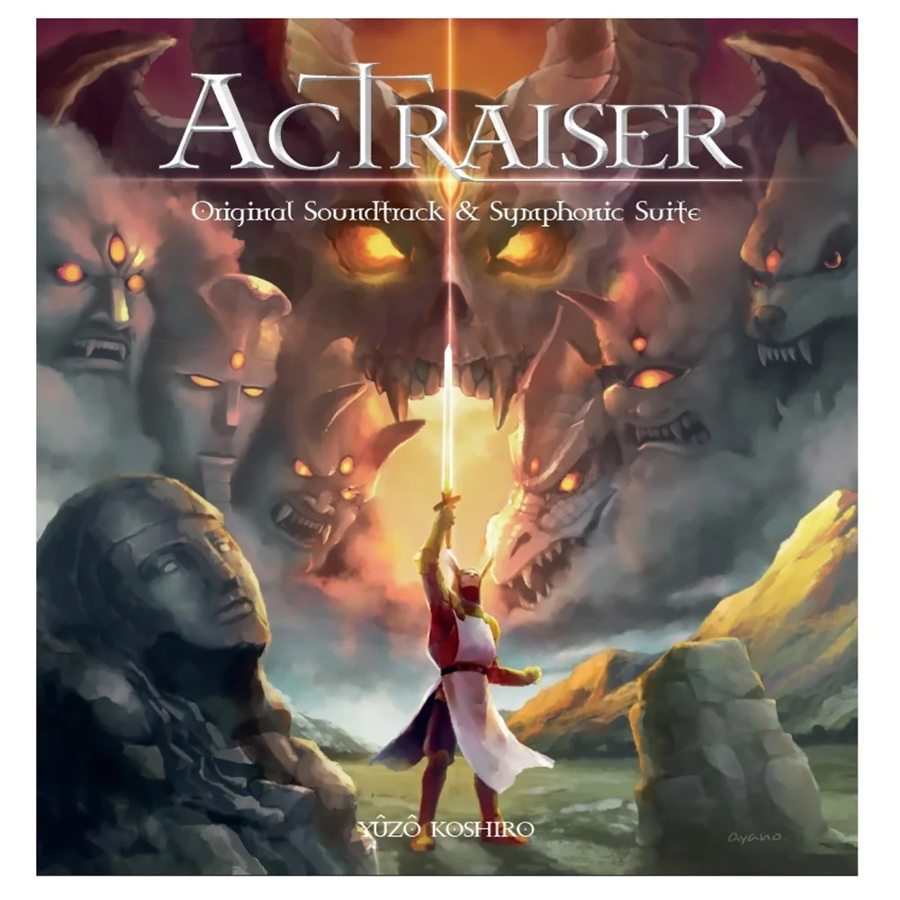 Wayô Records - Actraiser (Originele Soundtrack & Symfonische Suite) 2xLP (Marble Blue) Afbeelding 1