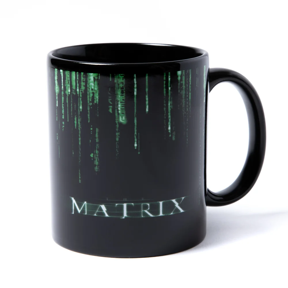 The Matrix Glitch Mug - Zwart Afbeelding 1