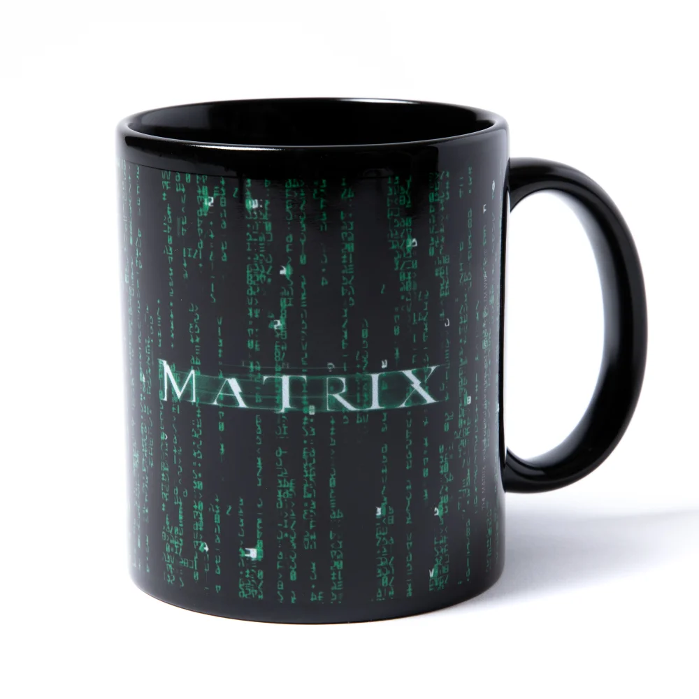 The Matrix Code Mok - Zwart Afbeelding 1