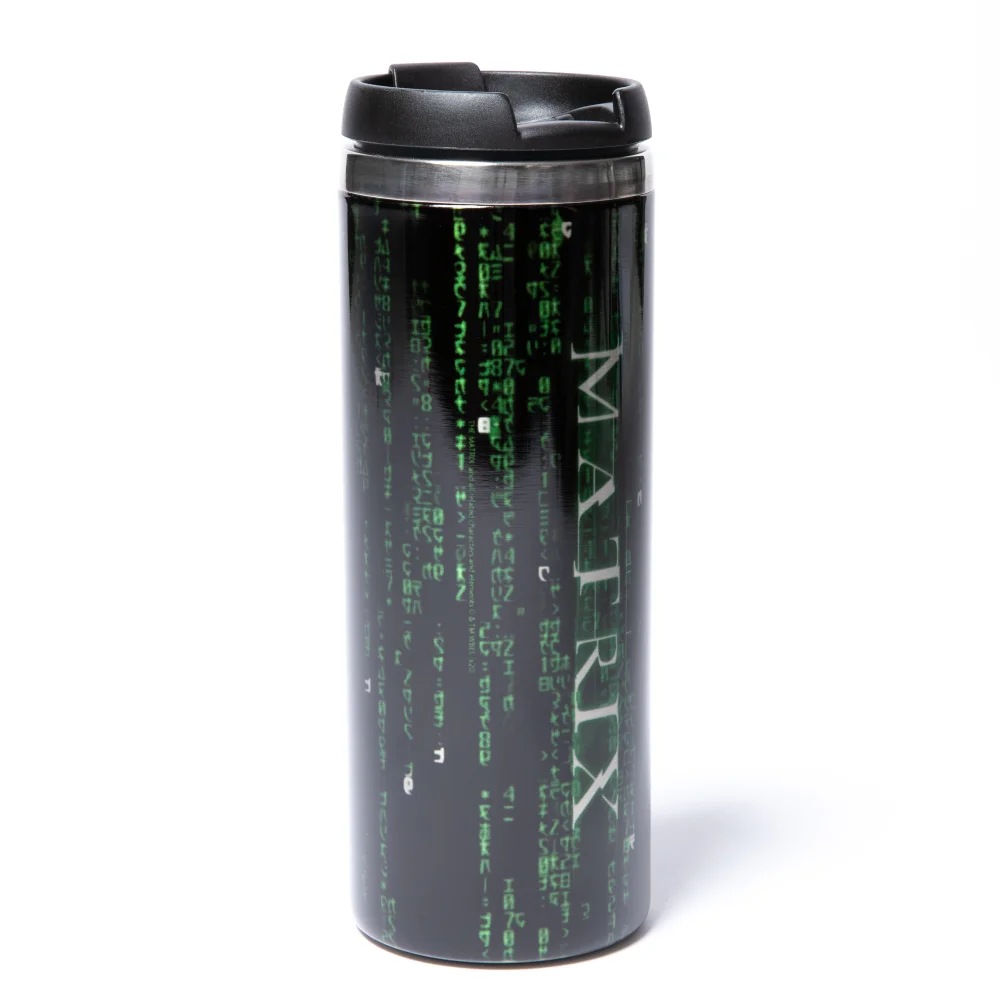 The Matrix Stainless Steel Thermo Reismok - Metallic Afbeelding 1