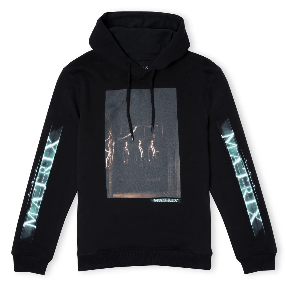 The Matrix Code Hoodie - Zwart - S Afbeelding 1