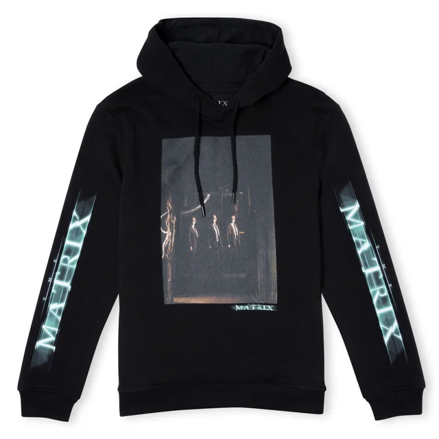 The Matrix Code Hoodie - Zwart