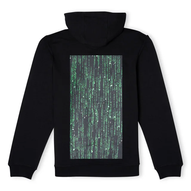 The Matrix Code Hoodie - Zwart