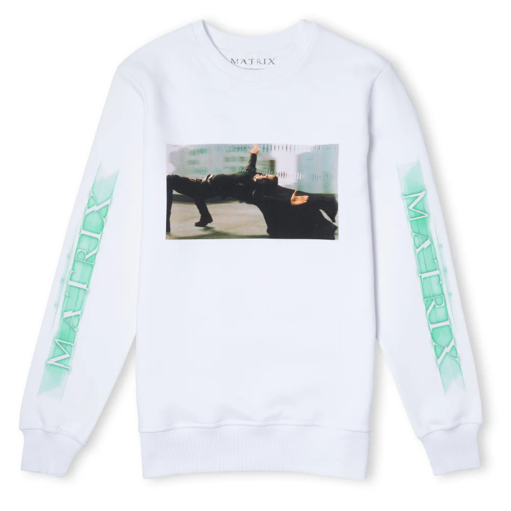 The Matrix Sweatshirt - Wit - S Afbeelding 1