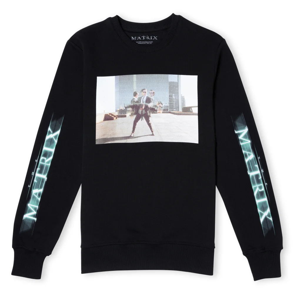 The Matrix Code Sweatshirt - Zwart - S Afbeelding 1