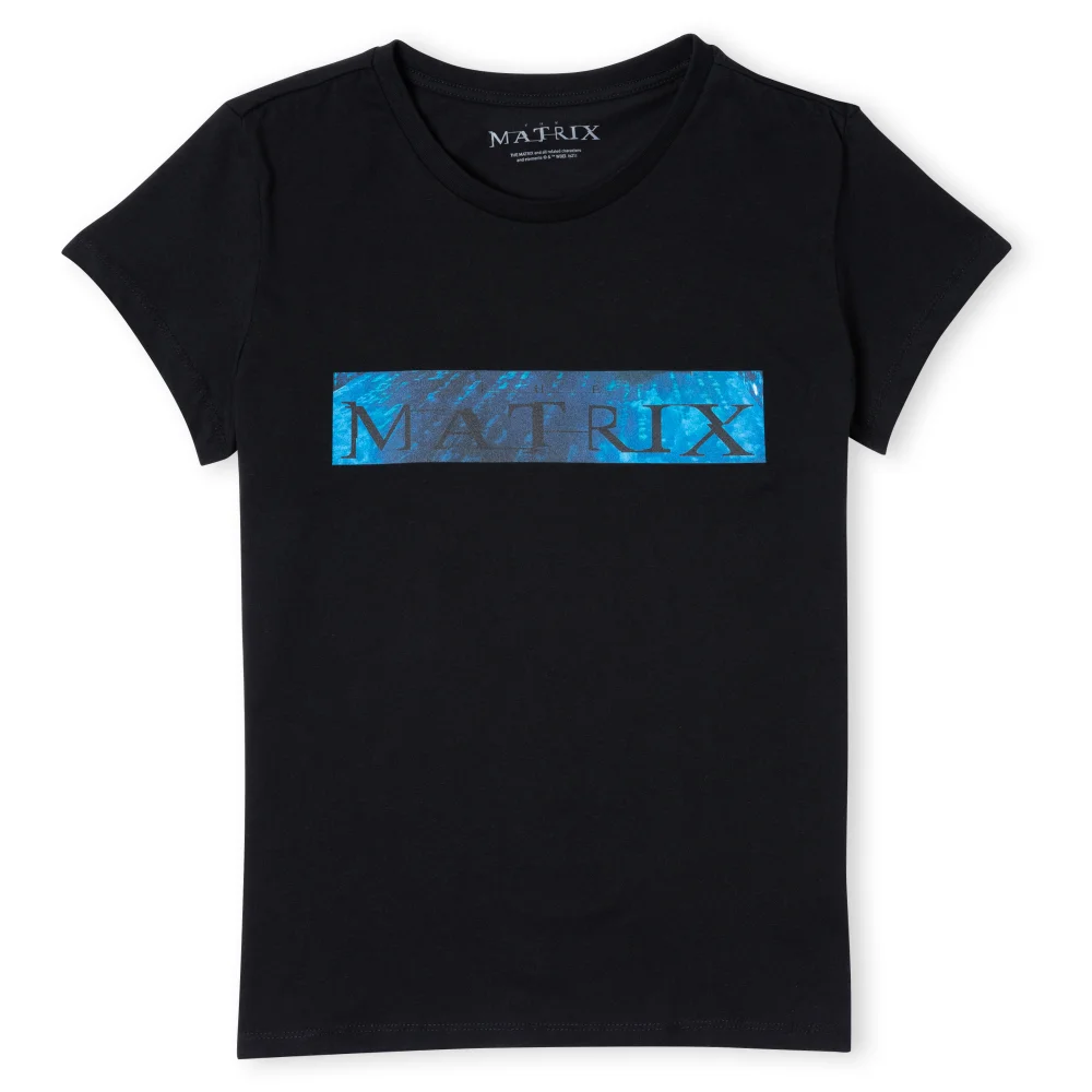 The Matrix Code Women's T-Shirt - Zwart - XS Afbeelding 1