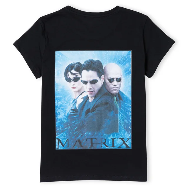 The Matrix Code Women's T-Shirt - Zwart